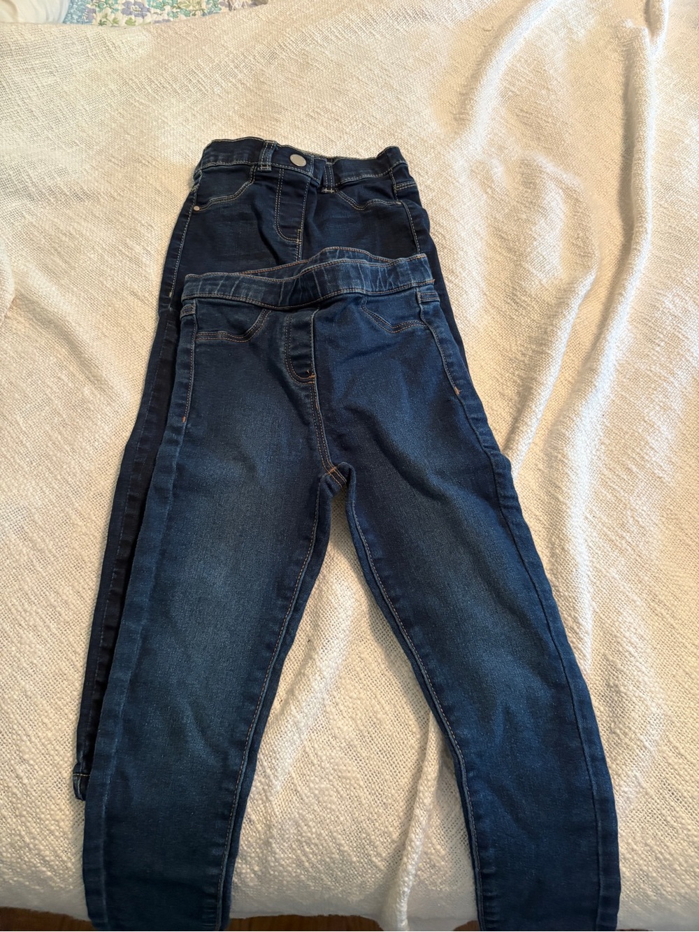 Next Dark Blue Girls' Stretch Jeans size 5